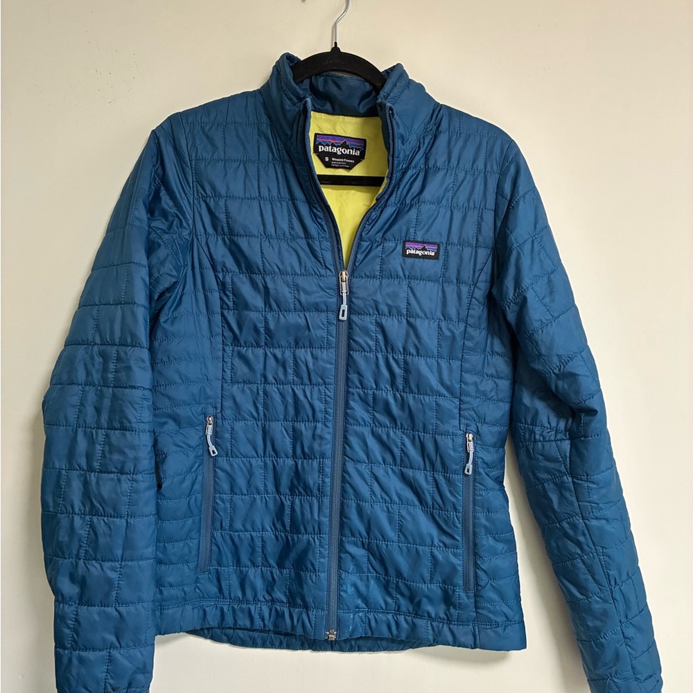 Patagonia Blue Nano Puff Lightweight Jacket
